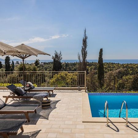 Luxury Villa Karmaniolos Fiskardo Kefalonia מראה חיצוני תמונה