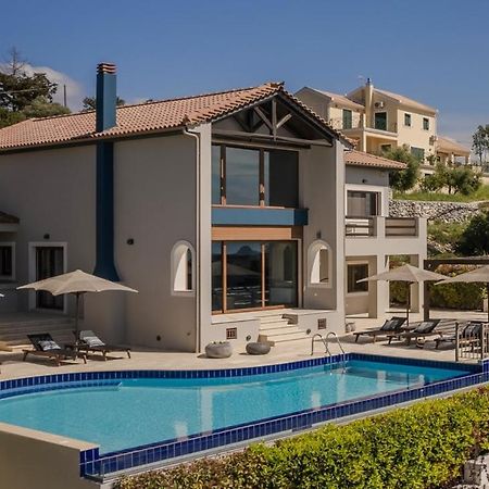 Luxury Villa Karmaniolos Fiskardo Kefalonia מראה חיצוני תמונה