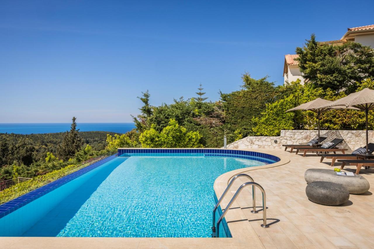 Luxury Villa Karmaniolos Fiskardo Kefalonia מראה חיצוני תמונה