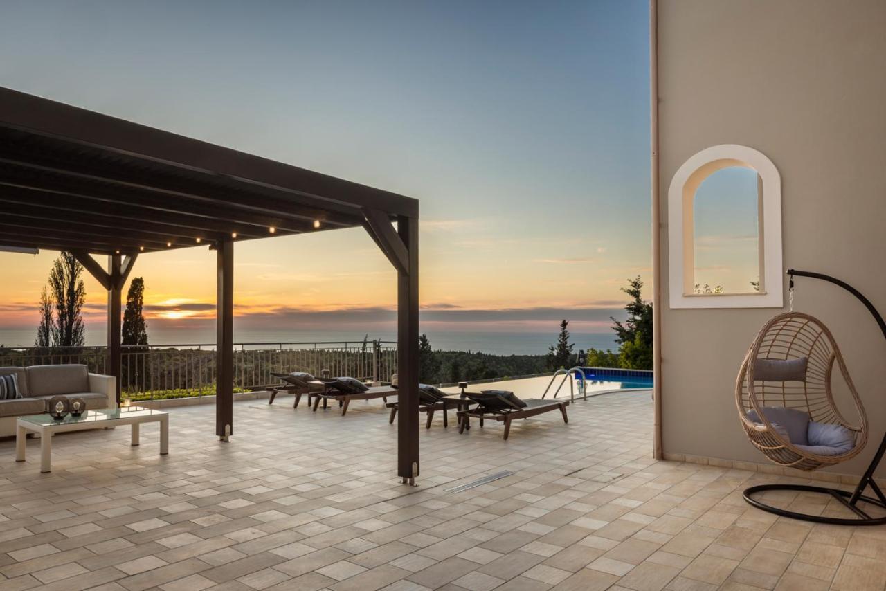 Luxury Villa Karmaniolos Fiskardo Kefalonia מראה חיצוני תמונה