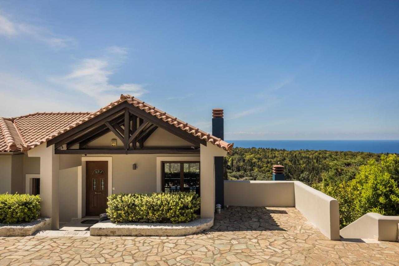 Luxury Villa Karmaniolos Fiskardo Kefalonia מראה חיצוני תמונה