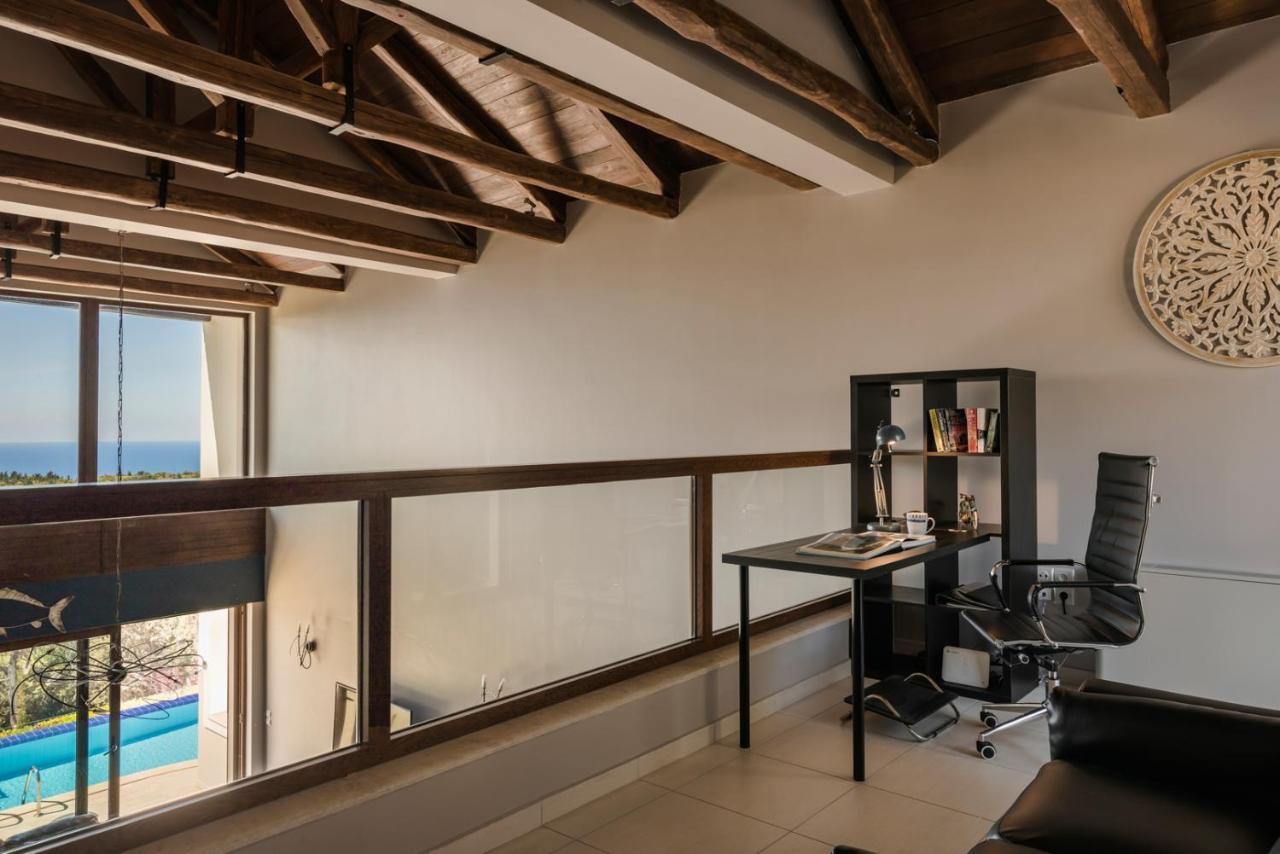 Luxury Villa Karmaniolos Fiskardo Kefalonia מראה חיצוני תמונה