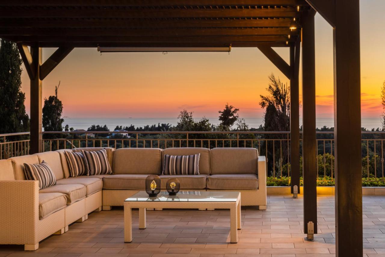 Luxury Villa Karmaniolos Fiskardo Kefalonia מראה חיצוני תמונה