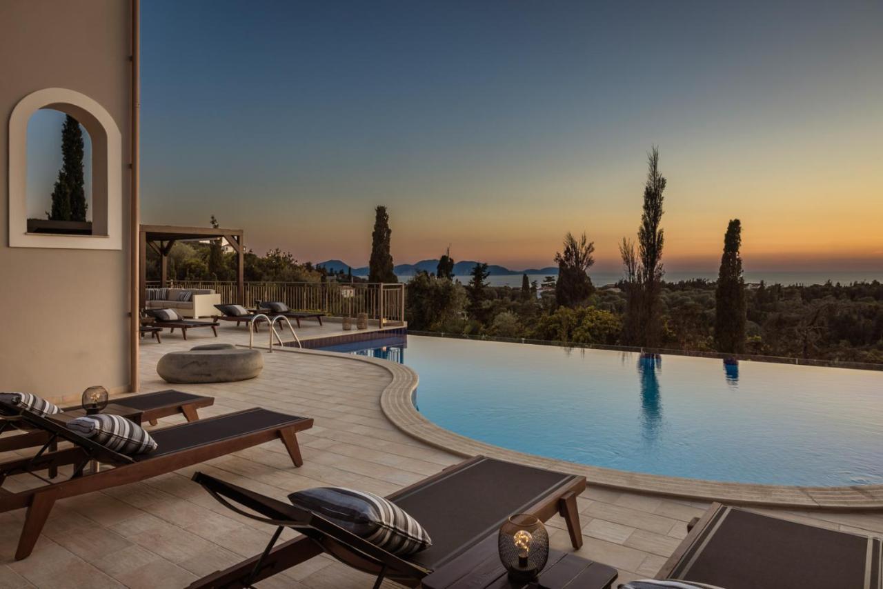 Luxury Villa Karmaniolos Fiskardo Kefalonia מראה חיצוני תמונה