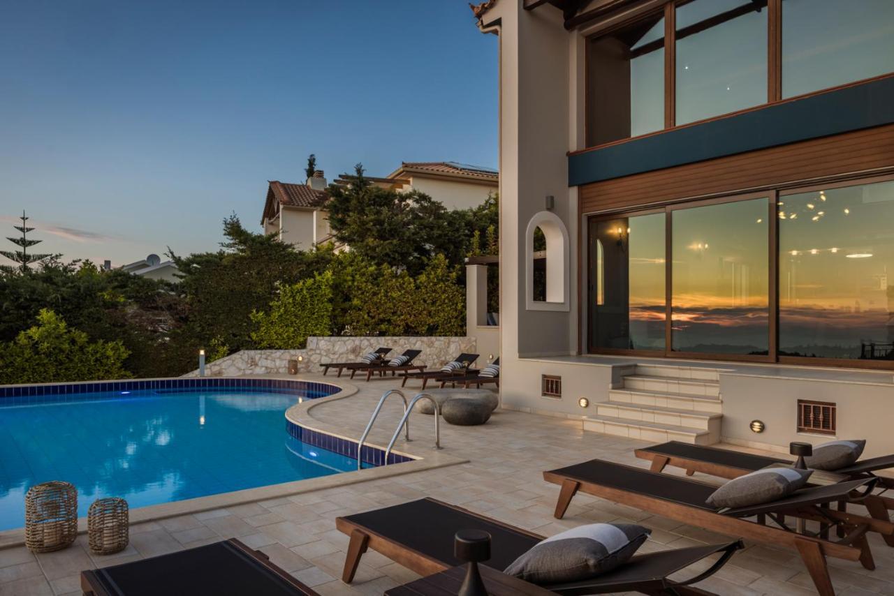 Luxury Villa Karmaniolos Fiskardo Kefalonia מראה חיצוני תמונה