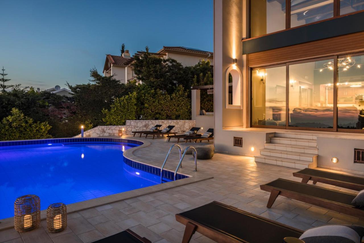 Luxury Villa Karmaniolos Fiskardo Kefalonia מראה חיצוני תמונה